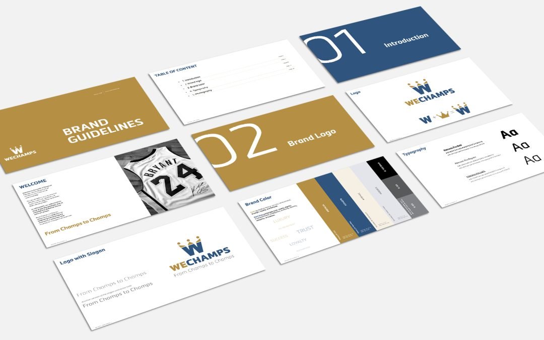 Presenting the WECHAMPS brand guidelines
